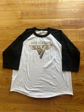 VINTAGE VAN HALEN 1980 INVASION MEN’S TSHIRT